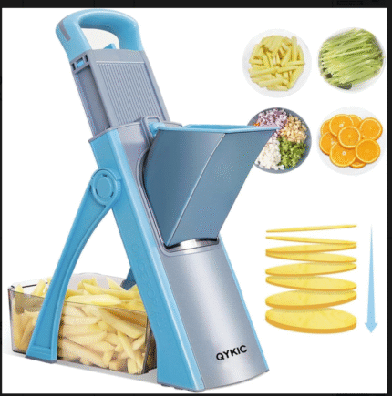 All-in-One Manual Vegetable Chopper & Slicer