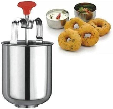 manual aluminum donut dispenser plunger hopper cake batter maker UAE