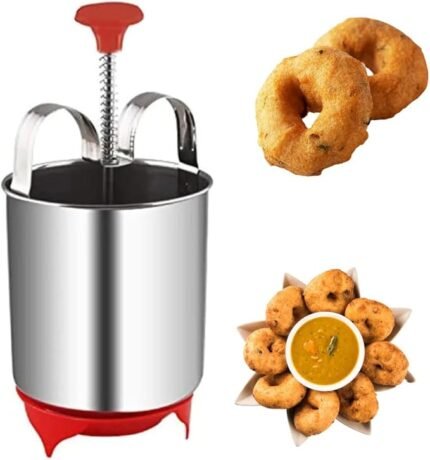 manual aluminum donut dispenser plunger hopper cake batter maker UAE