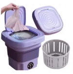 foldable mini washing machine portable automatic rotary dryer UAE