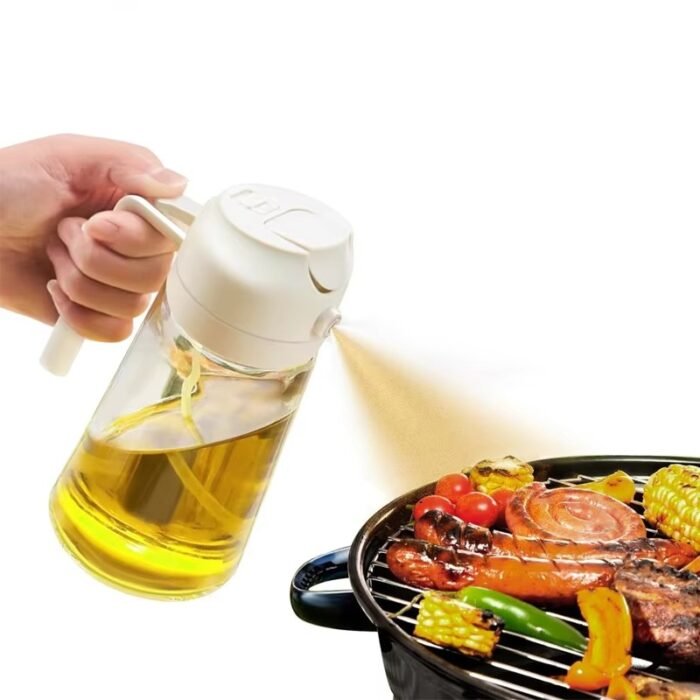 Glass Olive Oil Spray Bottle & Dispenser for Cooking
