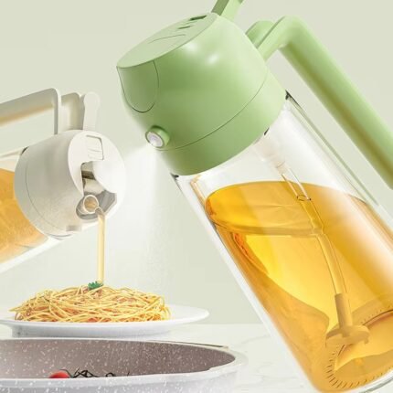 Glass Olive Oil Spray Bottle & Dispenser for Cooking