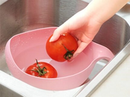 Handheld Rice Washing Brush – BPA-Free Plastic Kitchen Rinsing Tool for Easy & Safe Rice Prep