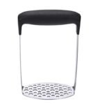 Heavy-Duty Stainless Steel Potato Masher – Manual Handheld Vegetable Crusher & Kitchen Mashing Tool
