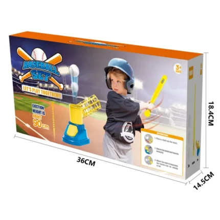 Kids’ Pop-Up Baseball Set – Outdoor Sports Toy Balls & Garden Play Structure
