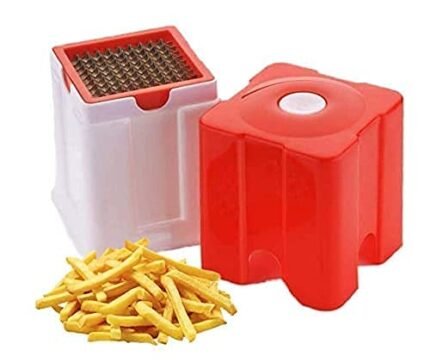 Manual Potato Cutter & French Fry Maker for Kitchen