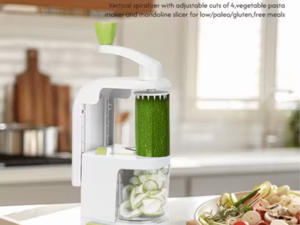 Manual Salad Spinner & Vegetable Spiralizer
