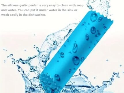 Manual Silicone Garlic Peeler Roller – Easy Garlic Skin Remover & Kitchen Stripping Tool