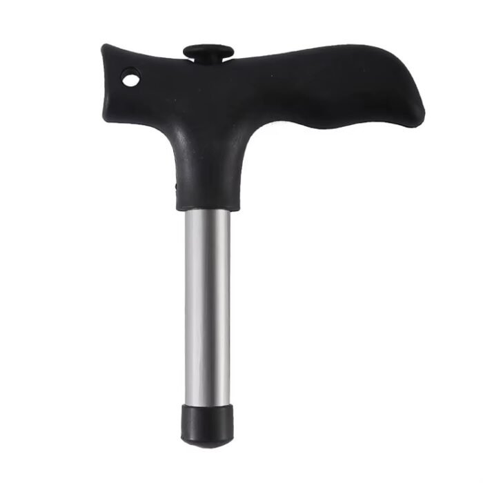 Manual Young Coconut Opener Tool – Stainless Steel Hole Drilling Cutter with Plastic Handle