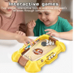 Mini Tabletop Bowling Alley – Kids’ Catapult & Bowling Board Game Toy Set