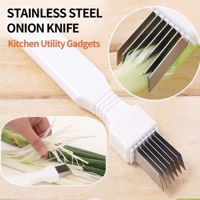 Portable Manual Vegetable Chopper & Dicer – Multi-Function Onion, Potato & Food Grinder Kitchen Tool