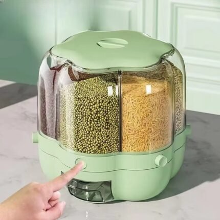 Rice Dispenser Container for Kitchen