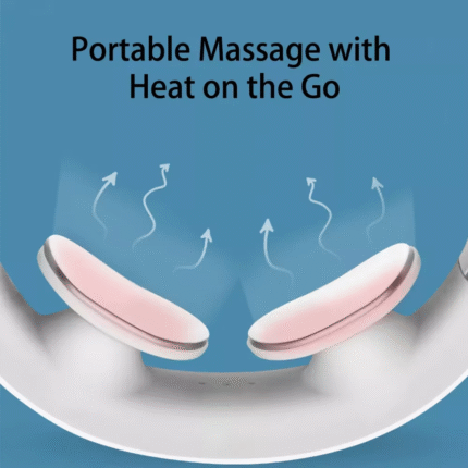 Smart Neck & Shoulder Massager – Home Pulse Vibration Physiotherapy Device