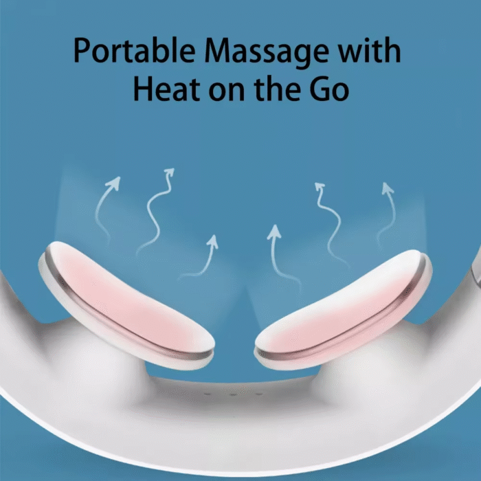Smart Neck & Shoulder Massager – Home Pulse Vibration Physiotherapy Device