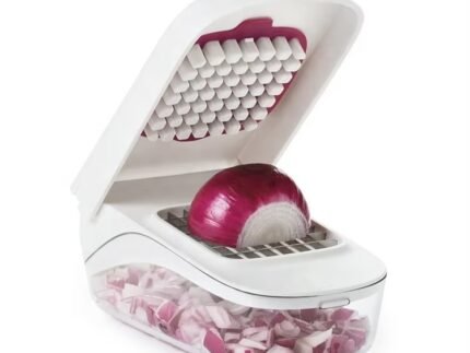 Vegetable Chopper Gadget – Multi-Function Fruit & Vegetable Tool with Cutting Slicer, Dicer & Grater