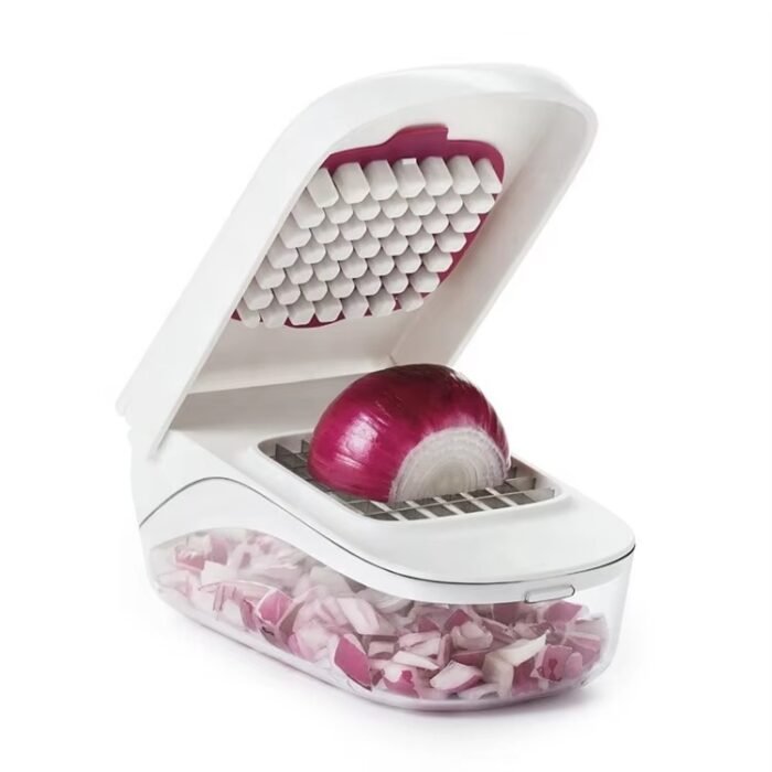 Vegetable Chopper Gadget – Multi-Function Fruit & Vegetable Tool with Cutting Slicer, Dicer & Grater