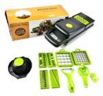 16-in-1 Multifunctional Vegetable Cutter & Chopper – Mandoline Slicer, Onion Dicer, Kitchen Tool Set