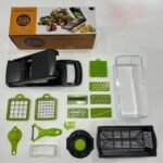 16-in-1 Multifunctional Vegetable Cutter & Chopper – Mandoline Slicer, Onion Dicer, Kitchen Tool Set