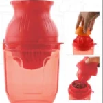 2-in-1 Manual Hand Press Juicer for Pomegranate, Orange & Lime – Fresh Fruit Extractor