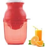 2-in-1 Manual Hand Press Juicer for Pomegranate, Orange & Lime – Fresh Fruit Extractor