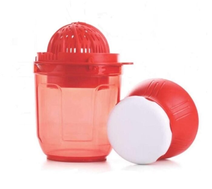 2-in-1 Manual Hand Press Juicer for Pomegranate, Orange & Lime – Fresh Fruit Extractor
