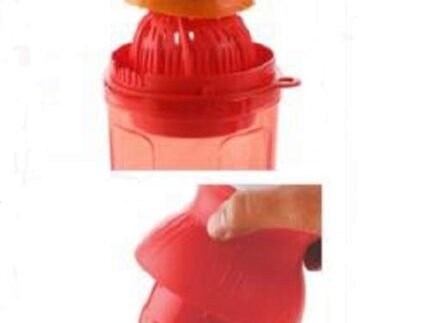 2-in-1 Manual Hand Press Juicer for Pomegranate, Orange & Lime – Fresh Fruit Extractor