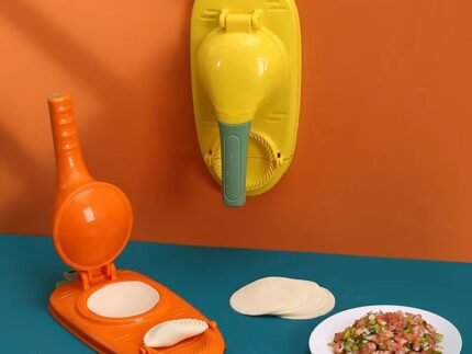 2‑in‑1 Plastic Dumpling & Empanada Press Maker – Press & Mold Tool for Handmade Dumplings and Pastries