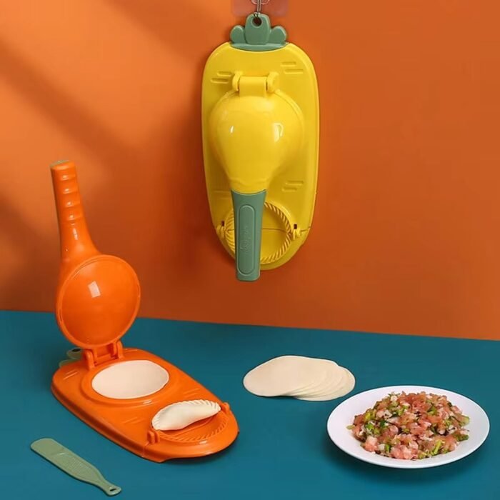 2‑in‑1 Plastic Dumpling & Empanada Press Maker – Press & Mold Tool for Handmade Dumplings and Pastries