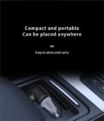 3-in-1 High-Power Wireless Car Vacuum Cleaner – Portable Suction, Blower & Multifunction Cleaner for Vehicle & Laptop