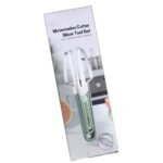 3-in-1 Stainless Steel & Plastic Watermelon Slicer, Cutter & Fork – Multifunctional Fruit Serving Tool