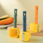 3-in-1 Stainless Steel Vegetable & Fruit Peeler with Storage Box