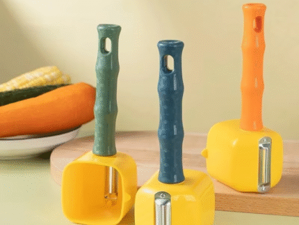 3-in-1 Stainless Steel Vegetable & Fruit Peeler with Storage Box