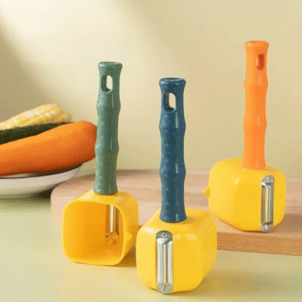 3-in-1 Stainless Steel Vegetable & Fruit Peeler with Storage Box