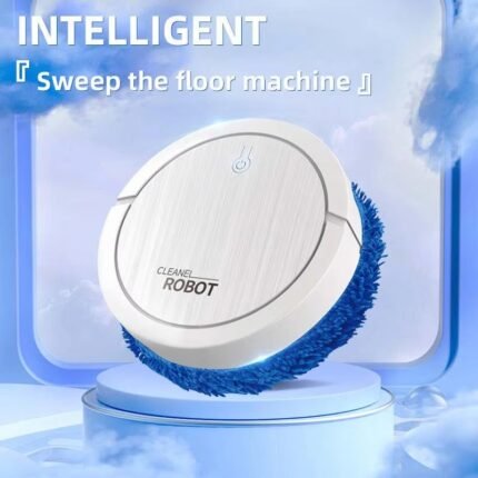 360° Spin Robotic Mop Cleaner – Automatic Wet & Dry Floor Cleaning Robot