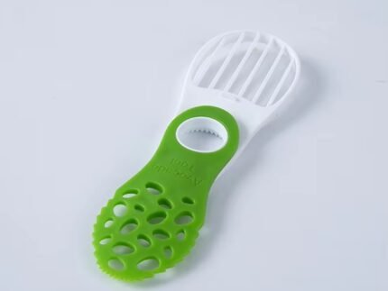 5-in-1 Folding Avocado Slicer – Multifunctional Fruit & Vegetable Peeler, Cutter, and Scraper for Easy Kitchen Prep