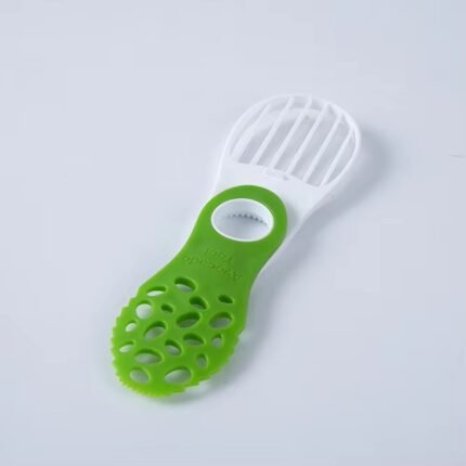 5-in-1 Folding Avocado Slicer – Multifunctional Fruit & Vegetable Peeler, Cutter, and Scraper for Easy Kitchen Prep
