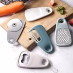 5-in-1 Multi-Functional Kitchen Gadget Set – Foldable Wire Cutter, Peeler & Bottle Opener Portable Tool