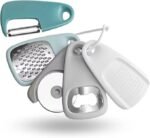 5-in-1 Multi-Functional Kitchen Gadget Set – Foldable Wire Cutter, Peeler & Bottle Opener Portable Tool