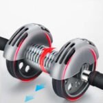 Ab Wheel Roller for Abs & Core Workout – Home Gym Abdominal Exercise Equipment