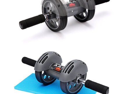 Ab Wheel Roller for Abs & Core Workout – Home Gym Abdominal Exercise Equipment