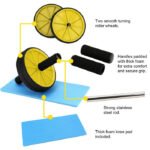 Abdominal Muscle Roller Wheel – Fitness Training Equipment for Home Gym