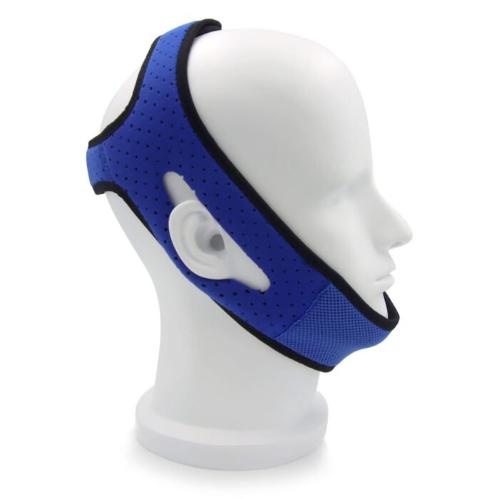 Adjustable Anti-Snore Comfort Fit Chin Strap – Stop Snoring Sleep Aid Device