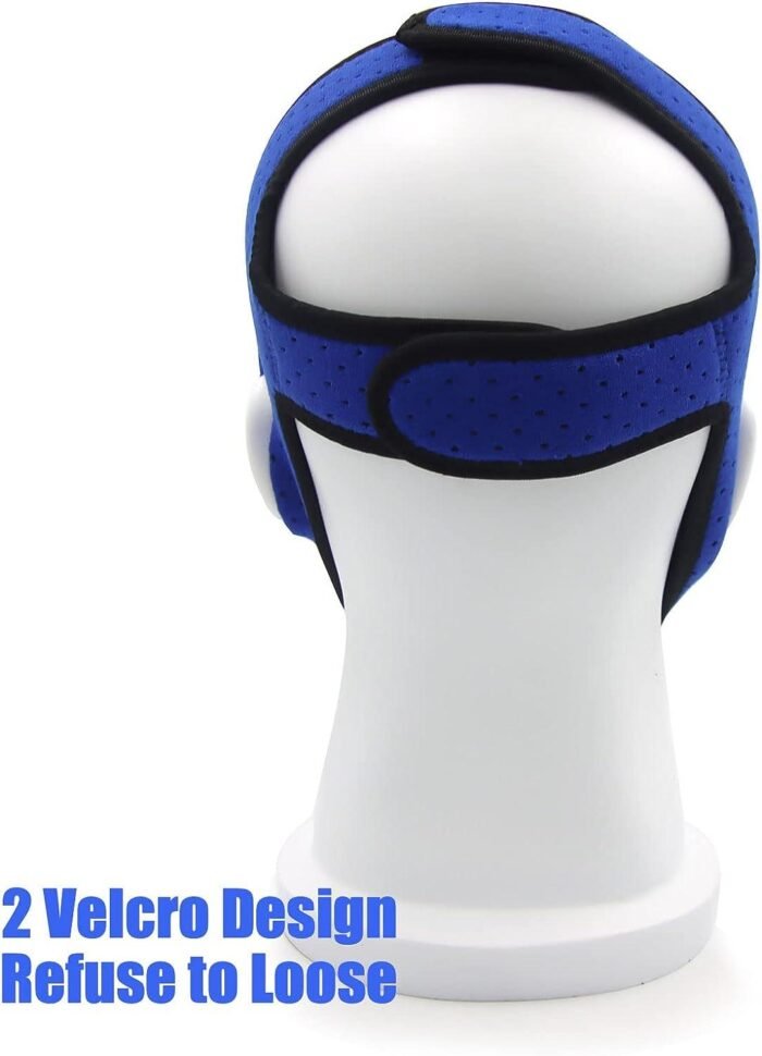 Adjustable Anti-Snore Comfort Fit Chin Strap – Stop Snoring Sleep Aid Device