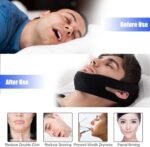 Adjustable Anti-Snore Comfort Fit Chin Strap – Stop Snoring Sleep Aid Device