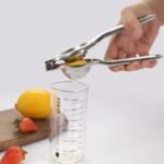 Premium Heavy-Duty Stainless Steel Lemon & Citrus Squeezer – Manual Hand Press Juicer for Kitchen & Bar