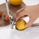 Premium Heavy-Duty Stainless Steel Lemon & Citrus Squeezer – Manual Hand Press Juicer for Kitchen & Bar