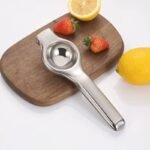 Premium Heavy-Duty Stainless Steel Lemon & Citrus Squeezer – Manual Hand Press Juicer for Kitchen & Bar