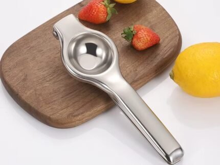Premium Heavy-Duty Stainless Steel Lemon & Citrus Squeezer – Manual Hand Press Juicer for Kitchen & Bar