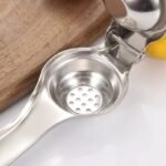 Premium Heavy-Duty Stainless Steel Lemon & Citrus Squeezer – Manual Hand Press Juicer for Kitchen & Bar
