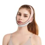 Adjustable Elastic V Line Face Slimming Belt – Double Chin Reducer for Men & Women